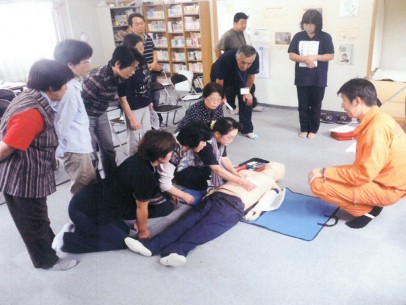 白河警察署復興支援担当署員による防災教室を開催しました"