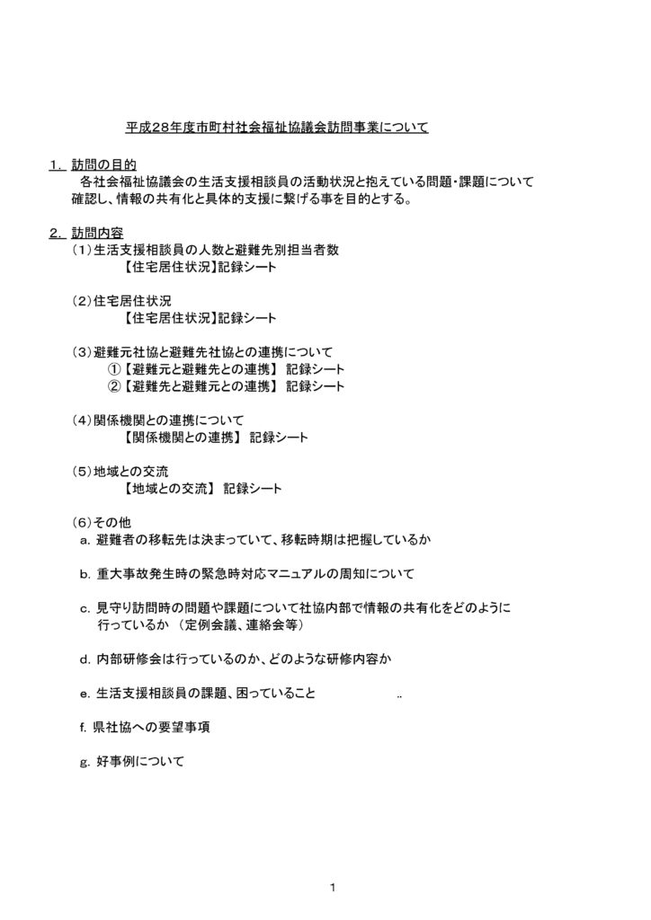 質問事項