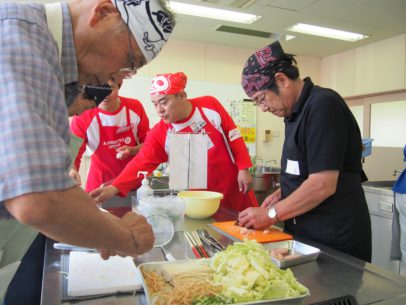 双葉町「男の料理教室」
