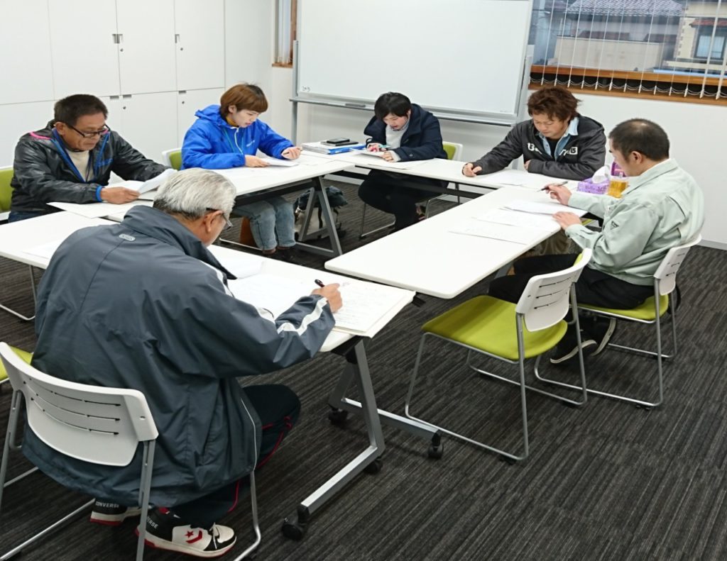 田村市支援者連携ミーティングの様子